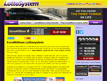Tablet Screenshot of euromillions-lottosystem.com